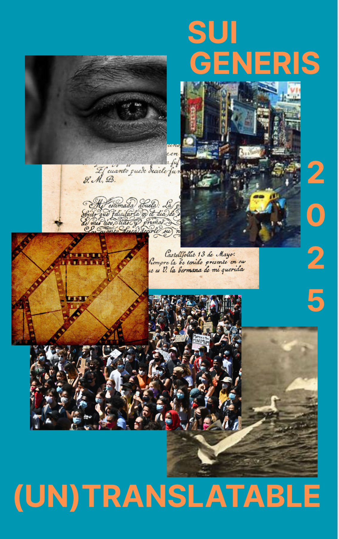 The cover of Bard College's Sui Generis from Spring of 2025.